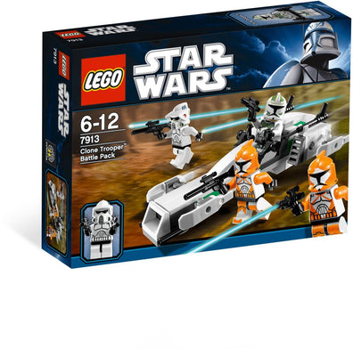 LEGO Set-Clone Trooper Battle Pack-Star Wars / Star Wars Clone Wars-7913-1-Creative Brick Builders